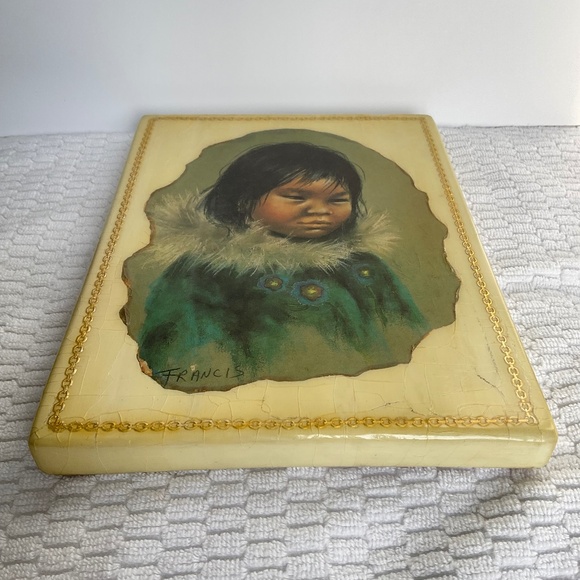 Vintage Dorothy Francis - PANELOO of Frobisher Bay - c. 1960s Print - Folk Art - Picture 9 of 16